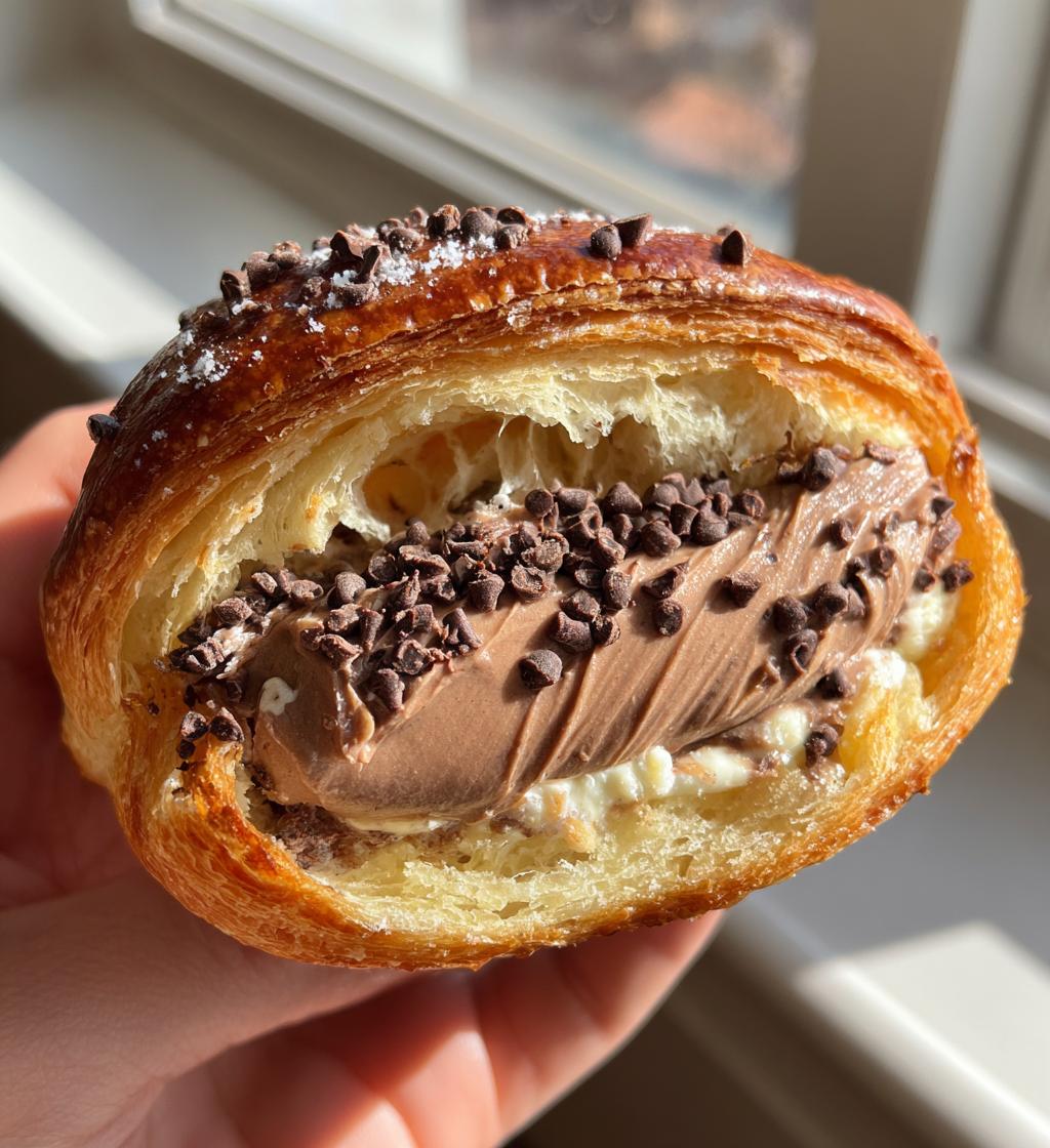 chocolate cream cheese danish - detail 1