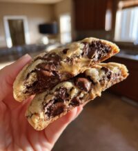 chocolate peanut butter swirl cookies