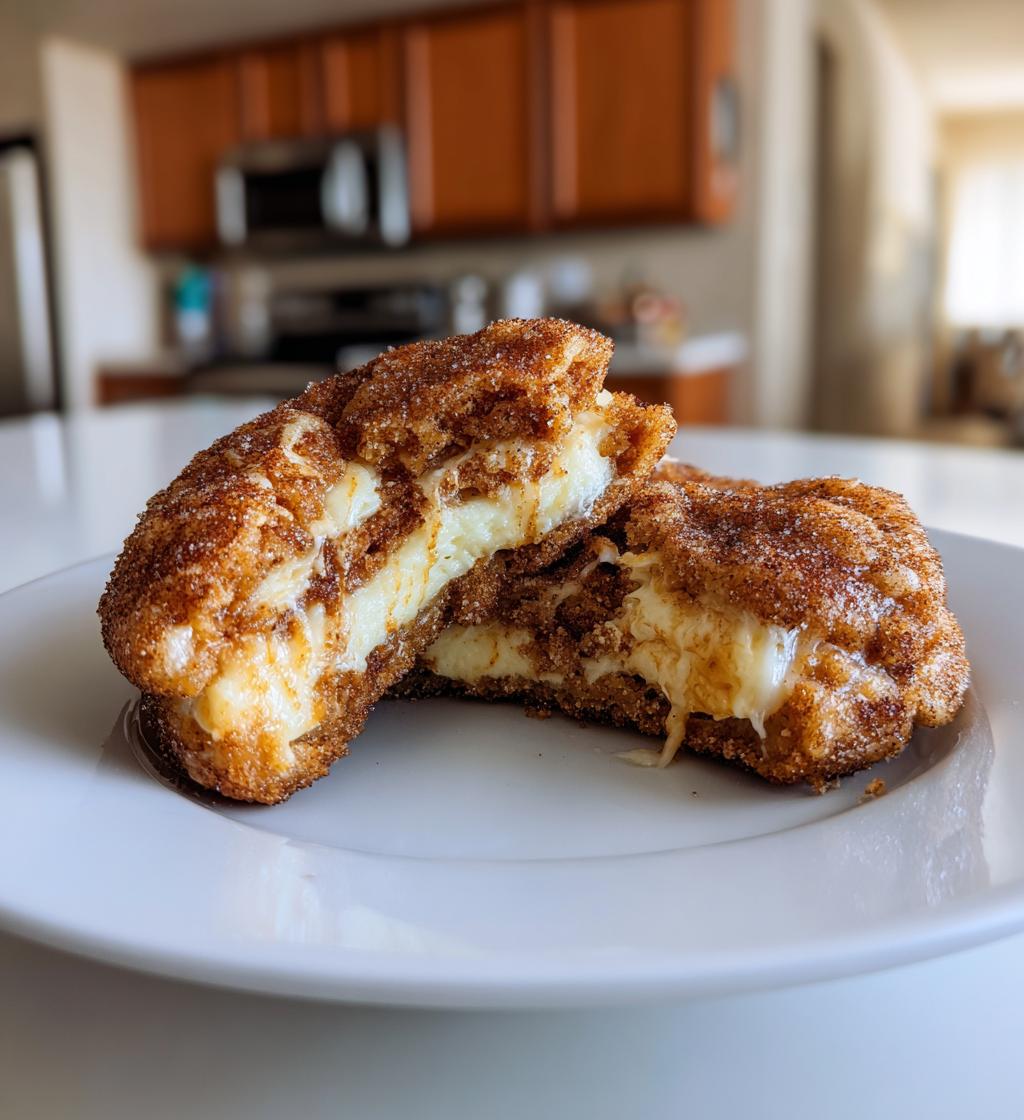 churro cheesecake donut cookies - detail 1