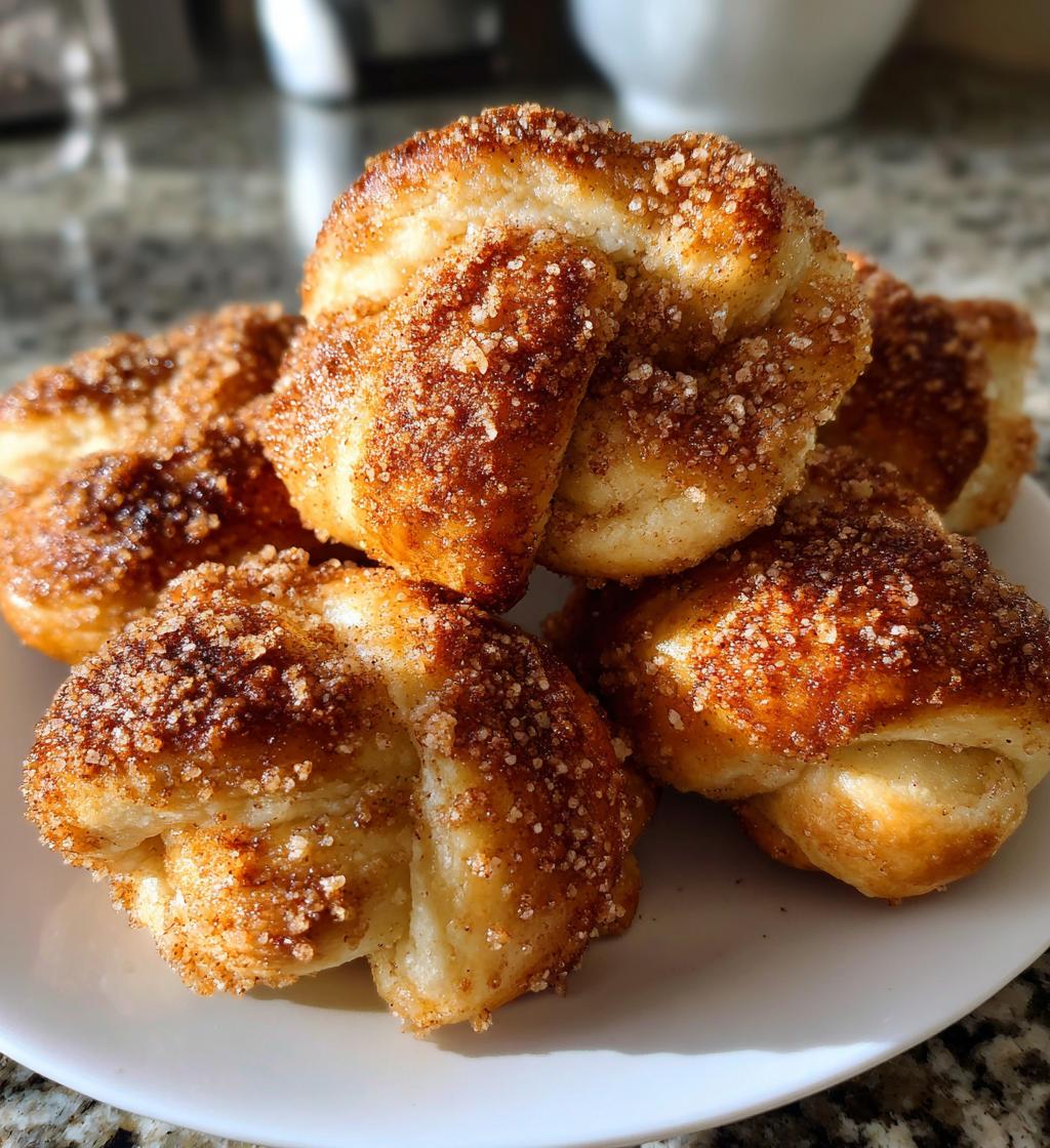 cinnamon crunch knots - detail 1