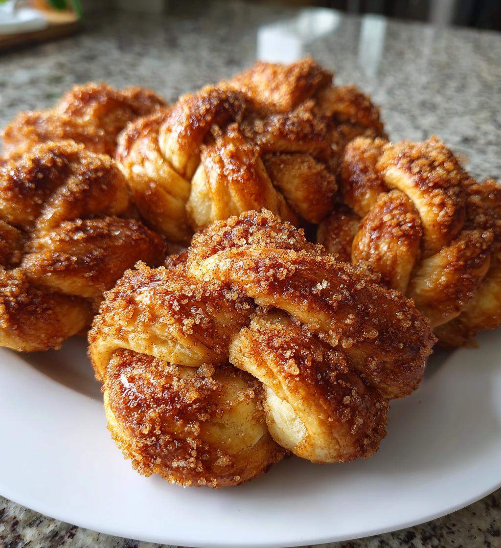 cinnamon crunch knots