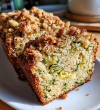 cinnamon streusel zucchini bread