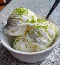 coconut lime ice cream