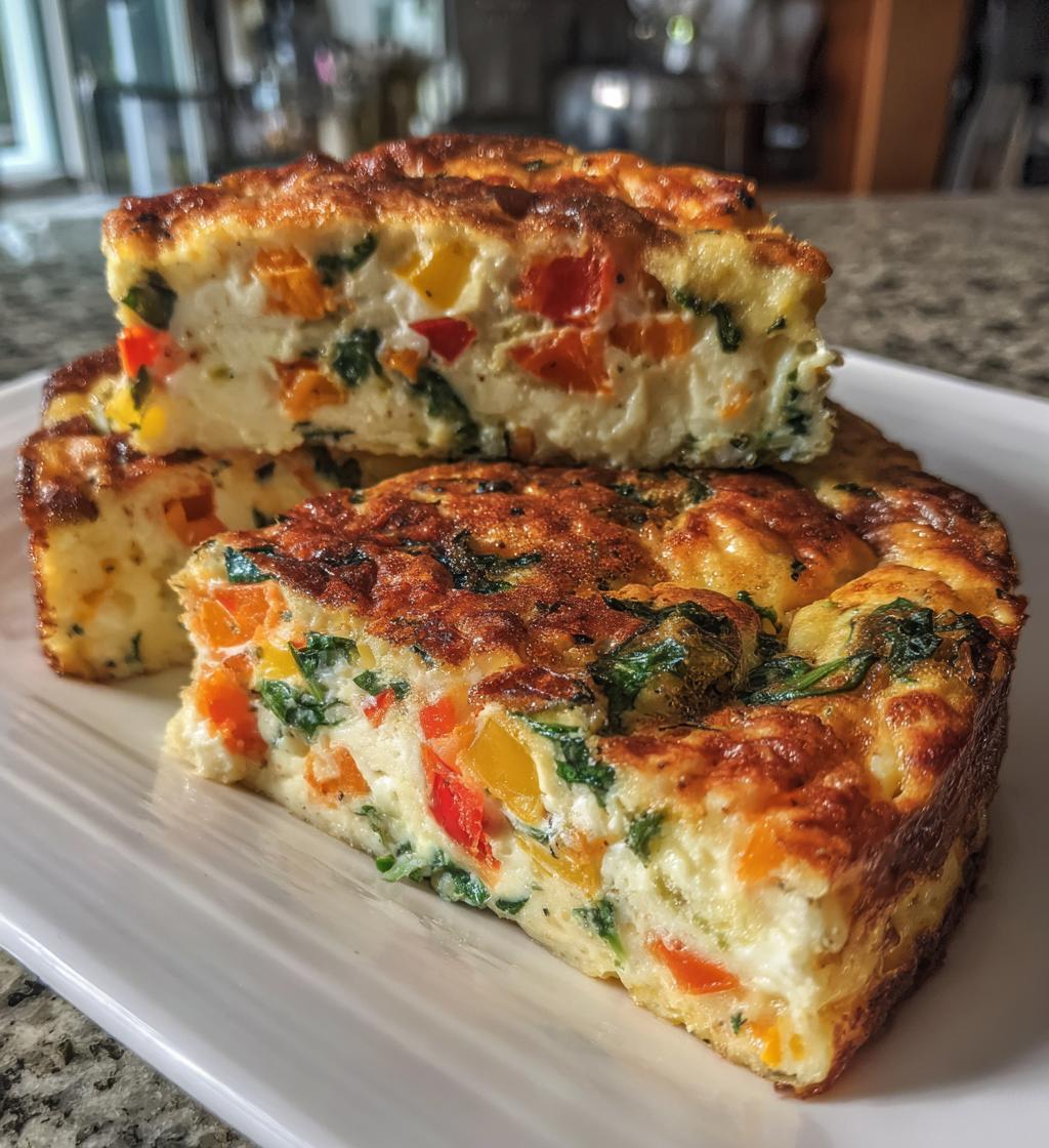 cottage cheese egg bake - detail 1