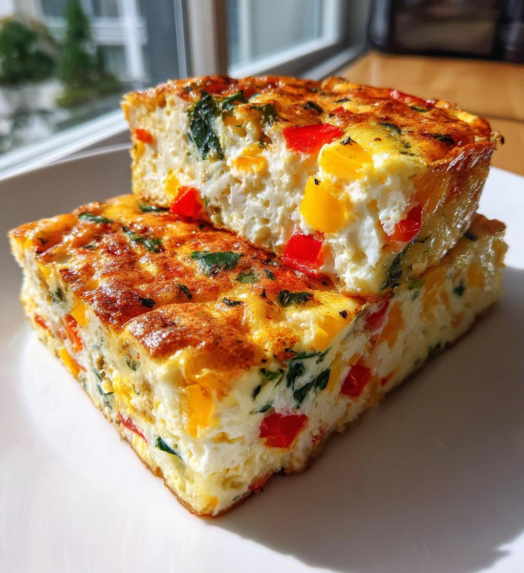 cottage cheese egg bake