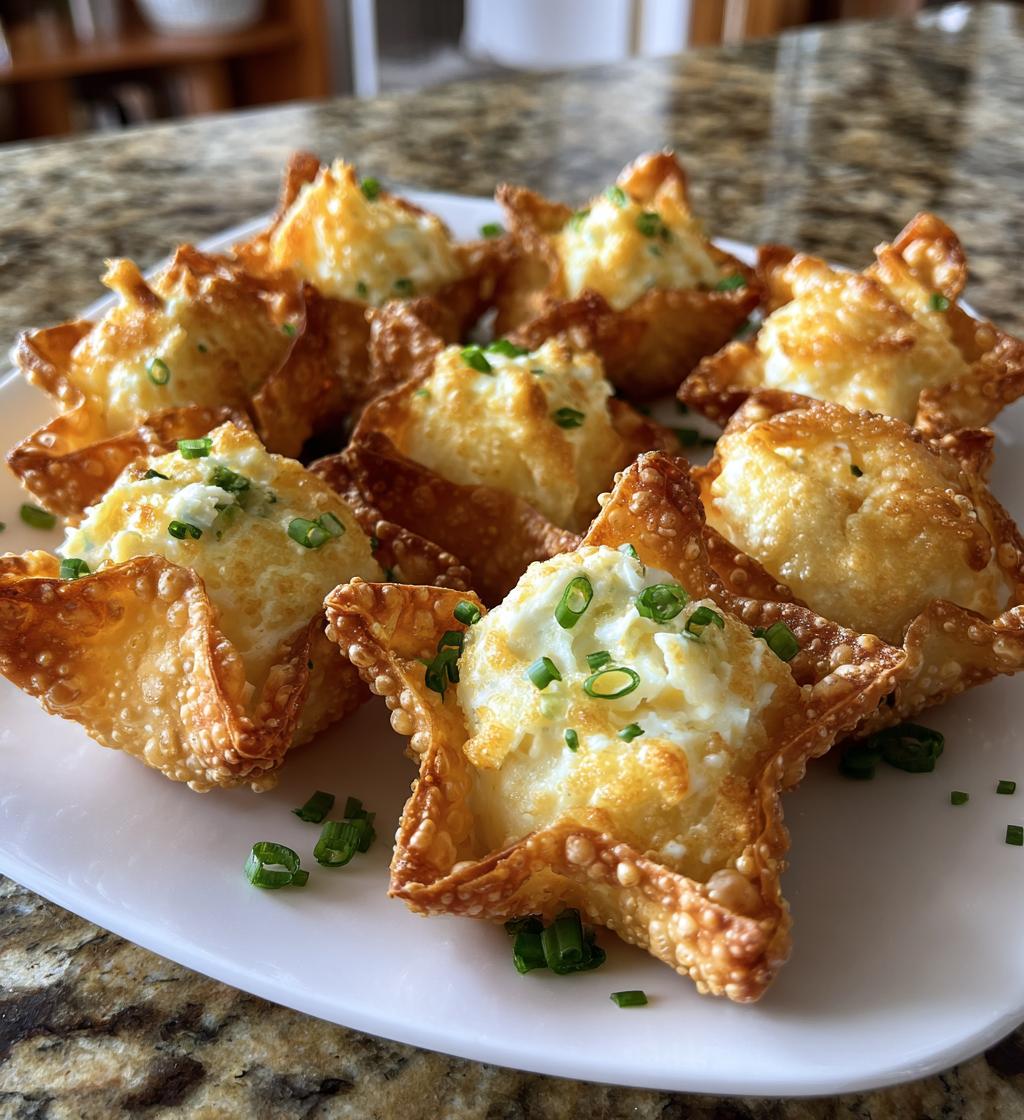 crab rangoon crab cream cheese filled crispy wontons