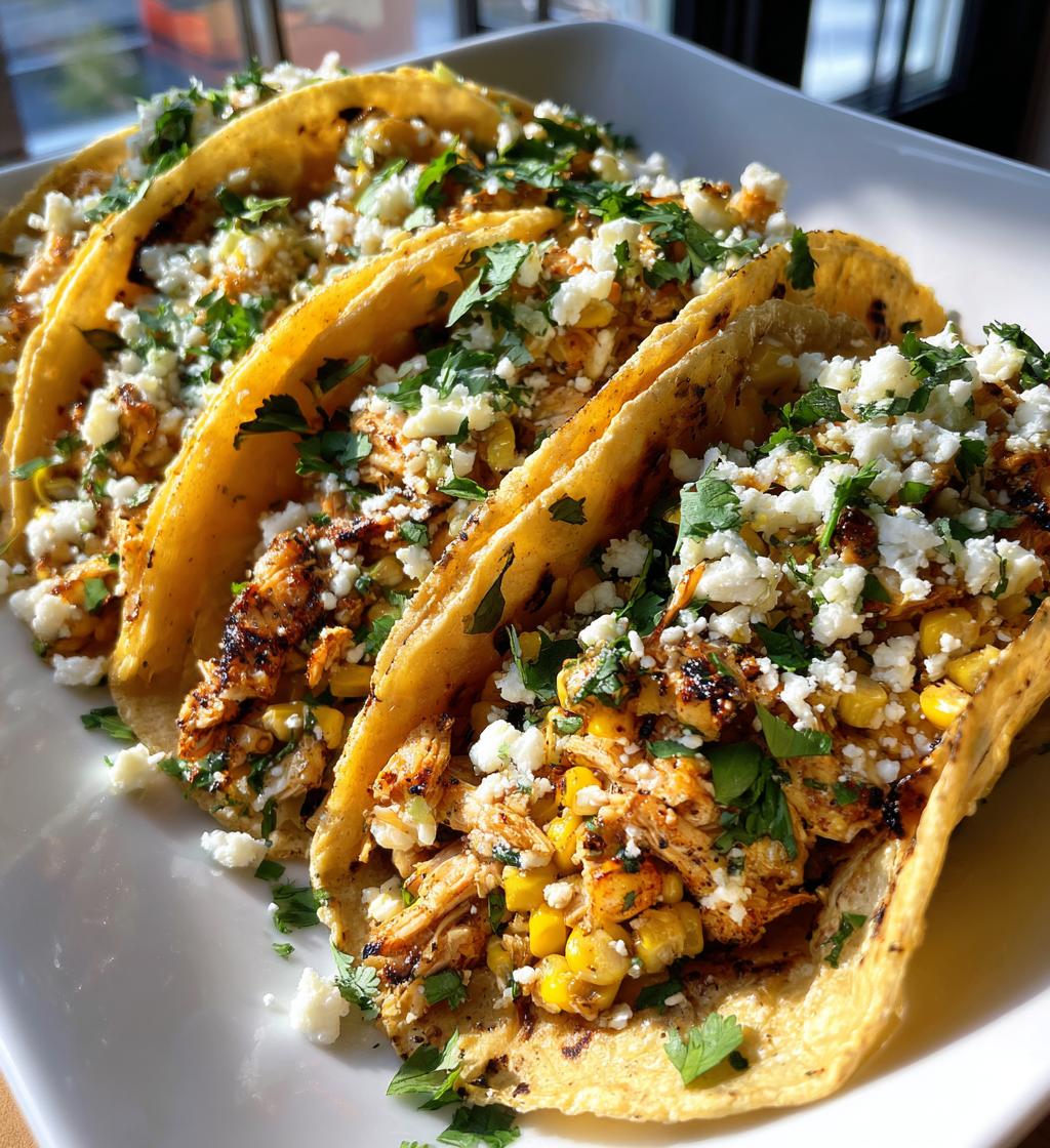 crazy good street corn chicken tacos the ultimate taco mashup