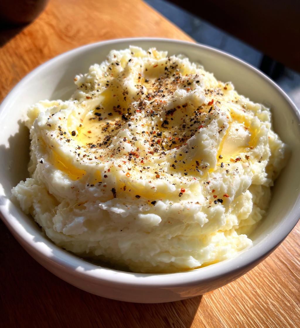 cream cheese mashed potatoes - detail 1