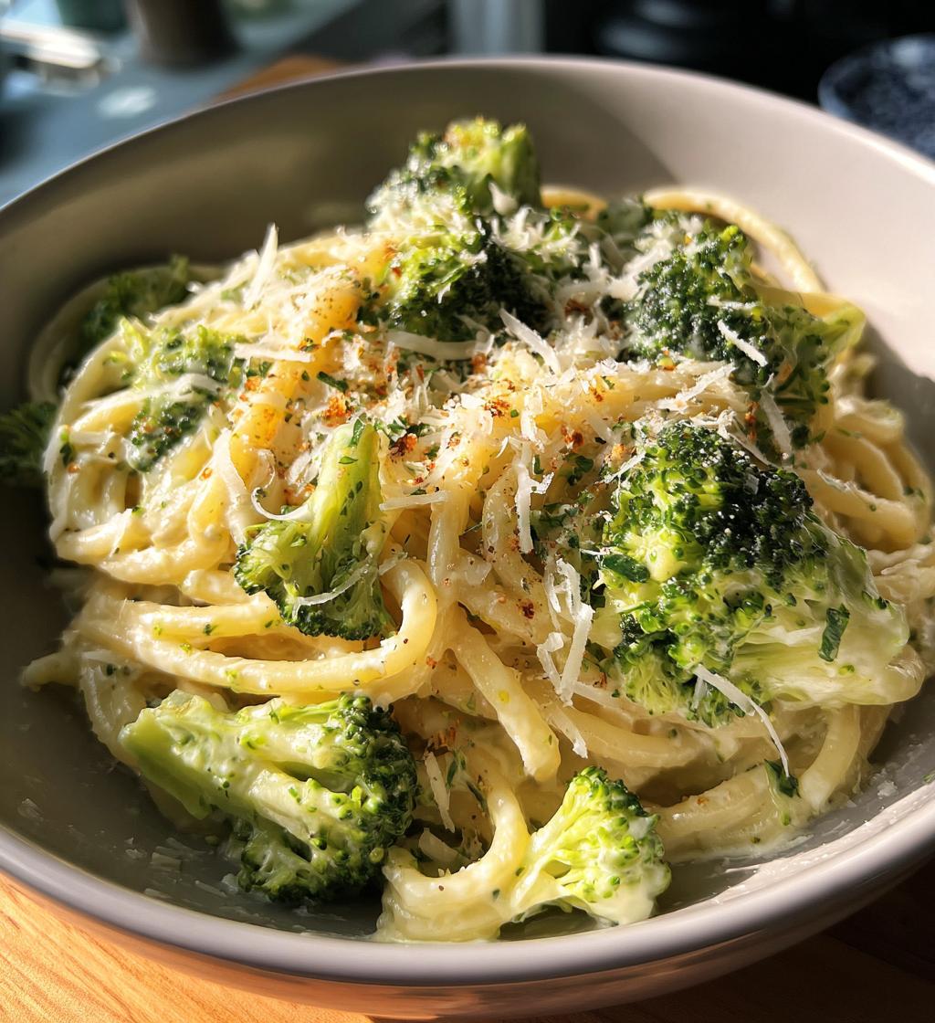 creamy broccoli pasta recipe