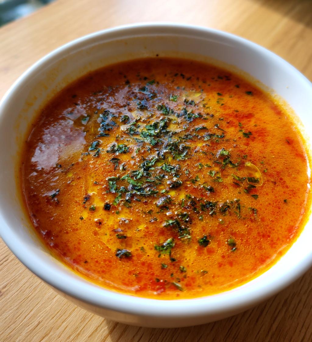 creamy roasted garlic tomato soup
