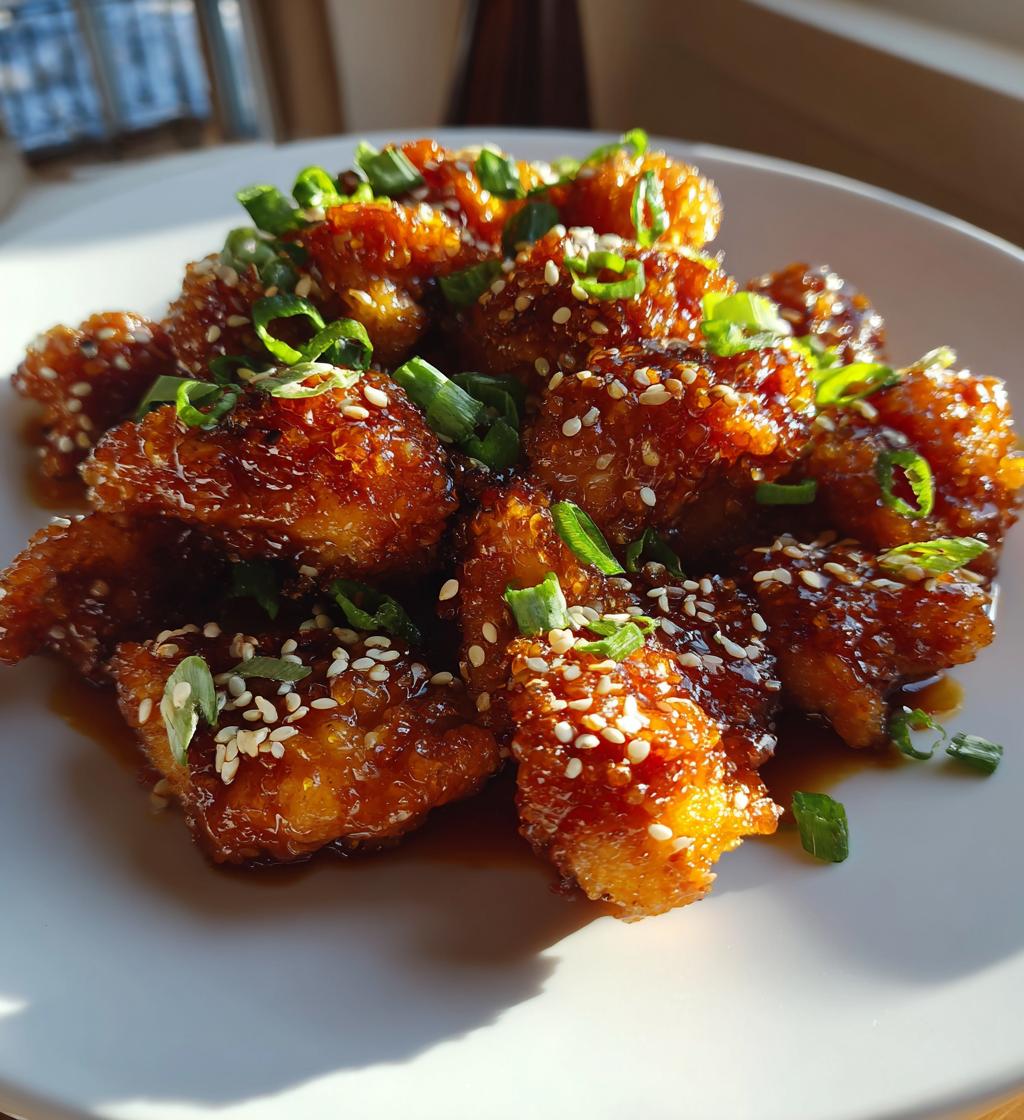 crispy honey chicken