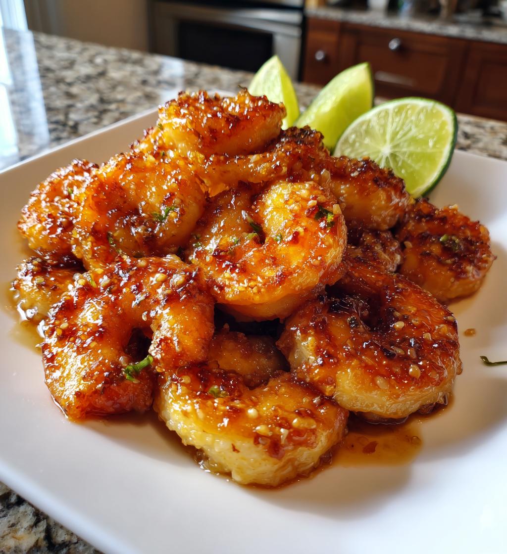 crispy hot honey fried shrimp sweet spicy and irresistible - detail 1