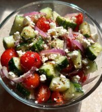 cucumber feta salad