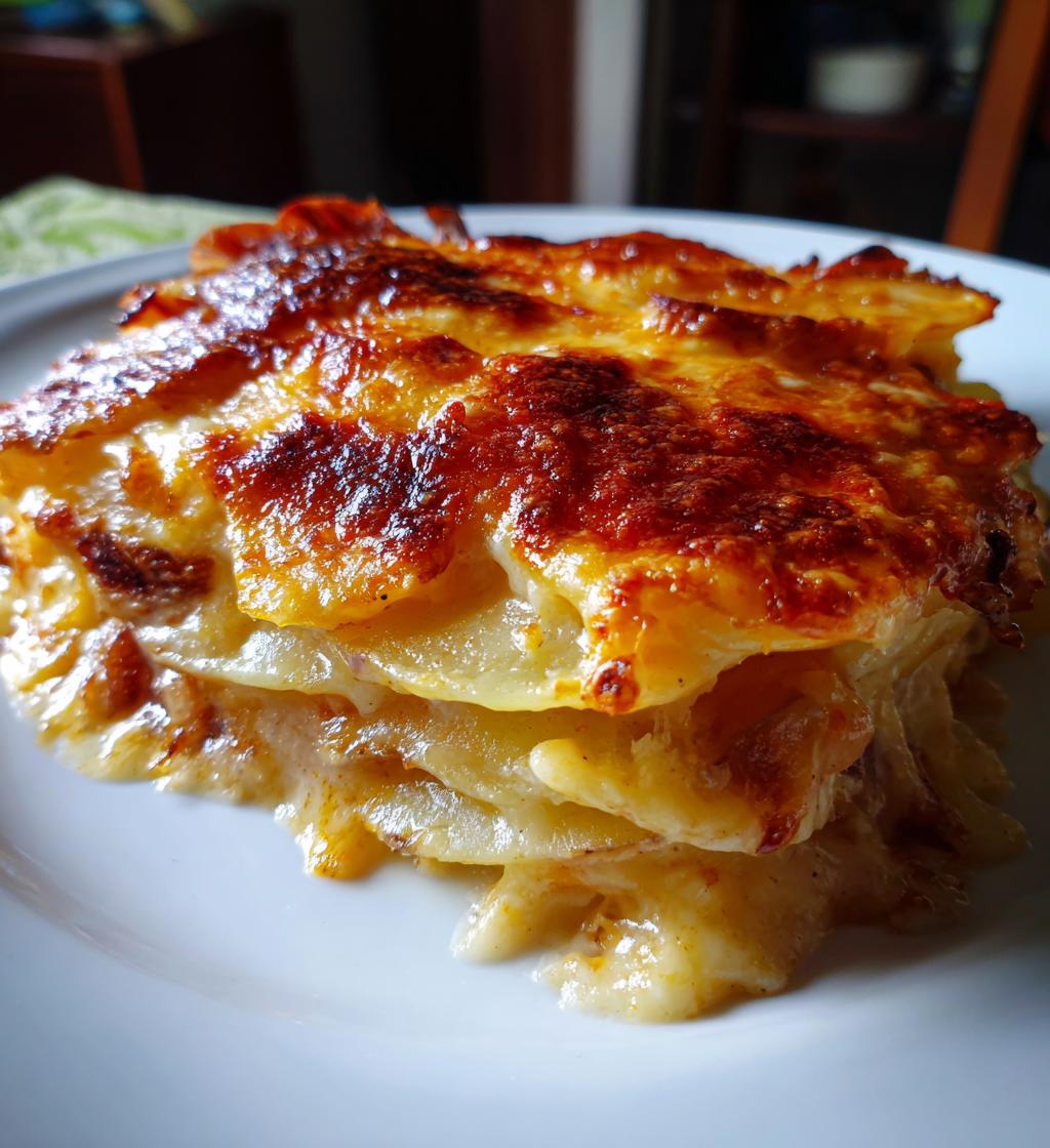 dads creamy cheesy au gratin potatoes - detail 1