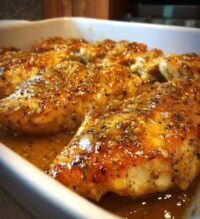 easy baked honey dijon chicken