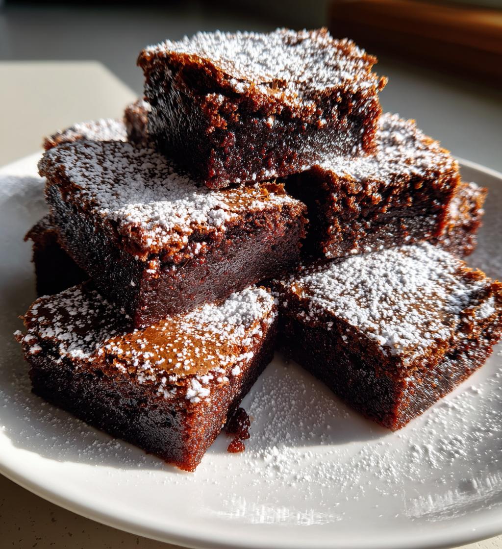 easy brownies - detail 1