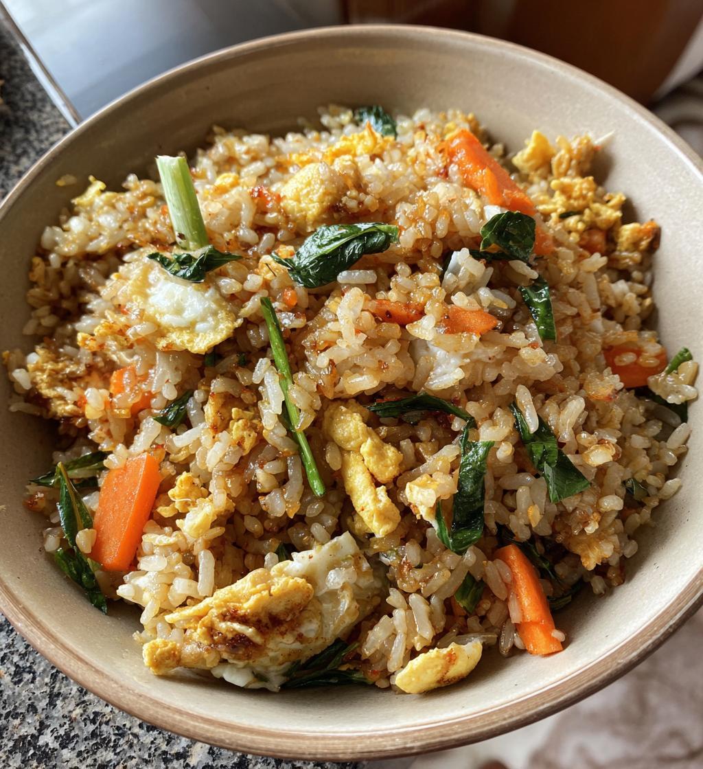 egg fried rice - detail 1