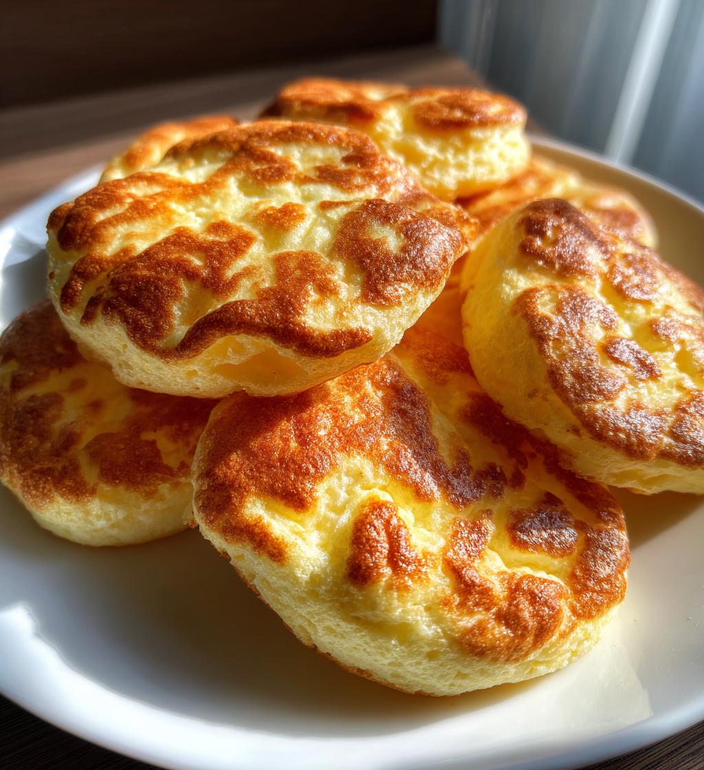 fluffy cottage cheese cloud bread recipe - detail 1