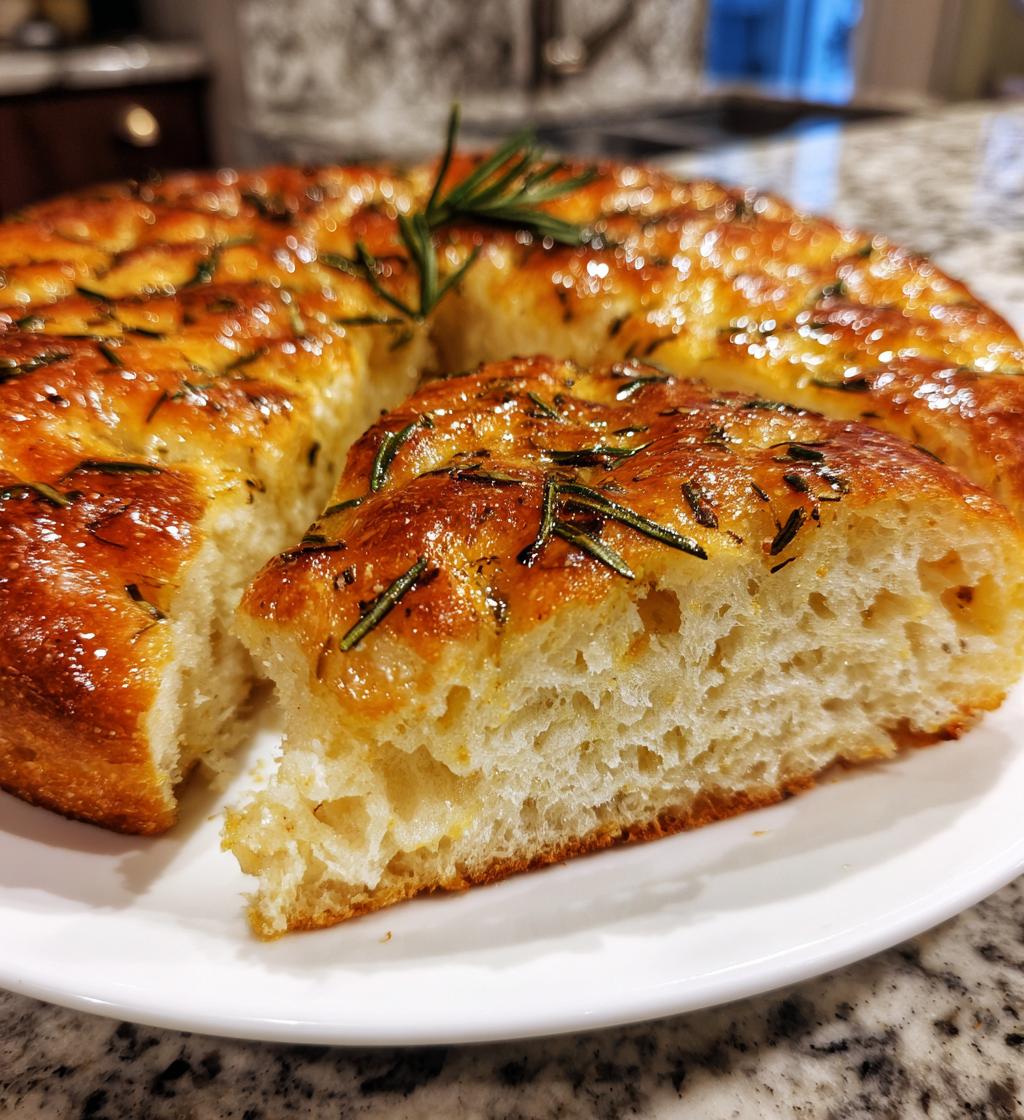 focaccia bread recipe - detail 1