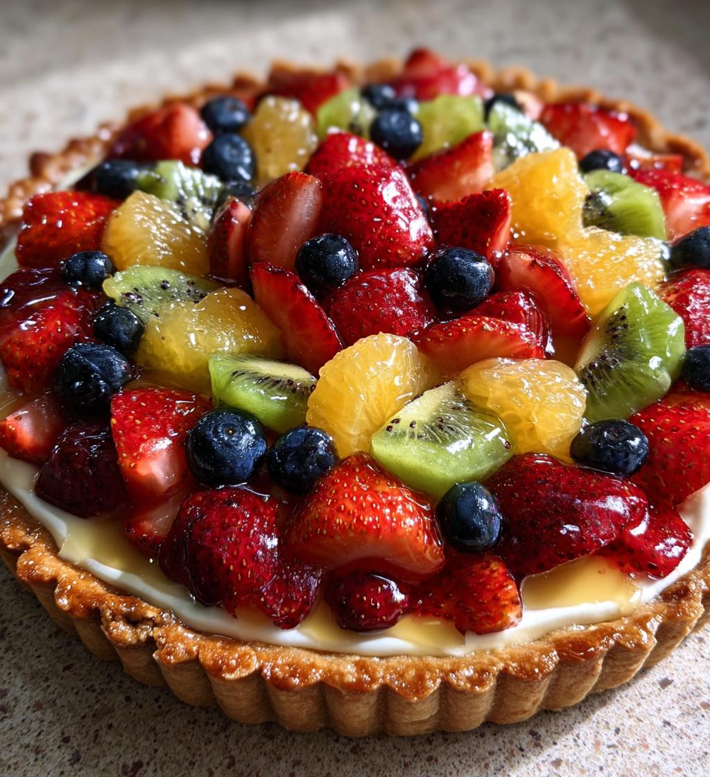 french fresh fruit tart
