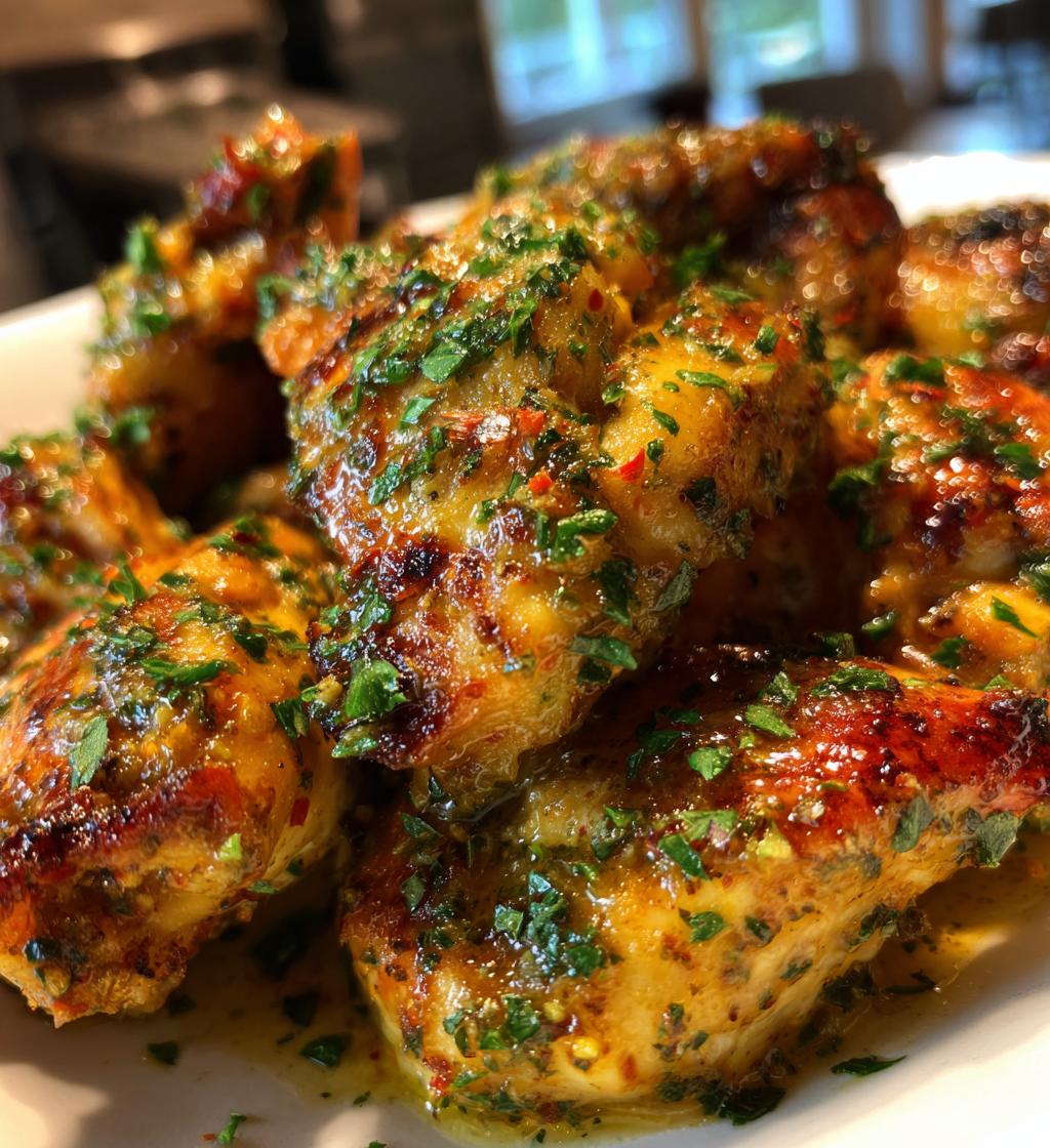 garlic butter chicken bites