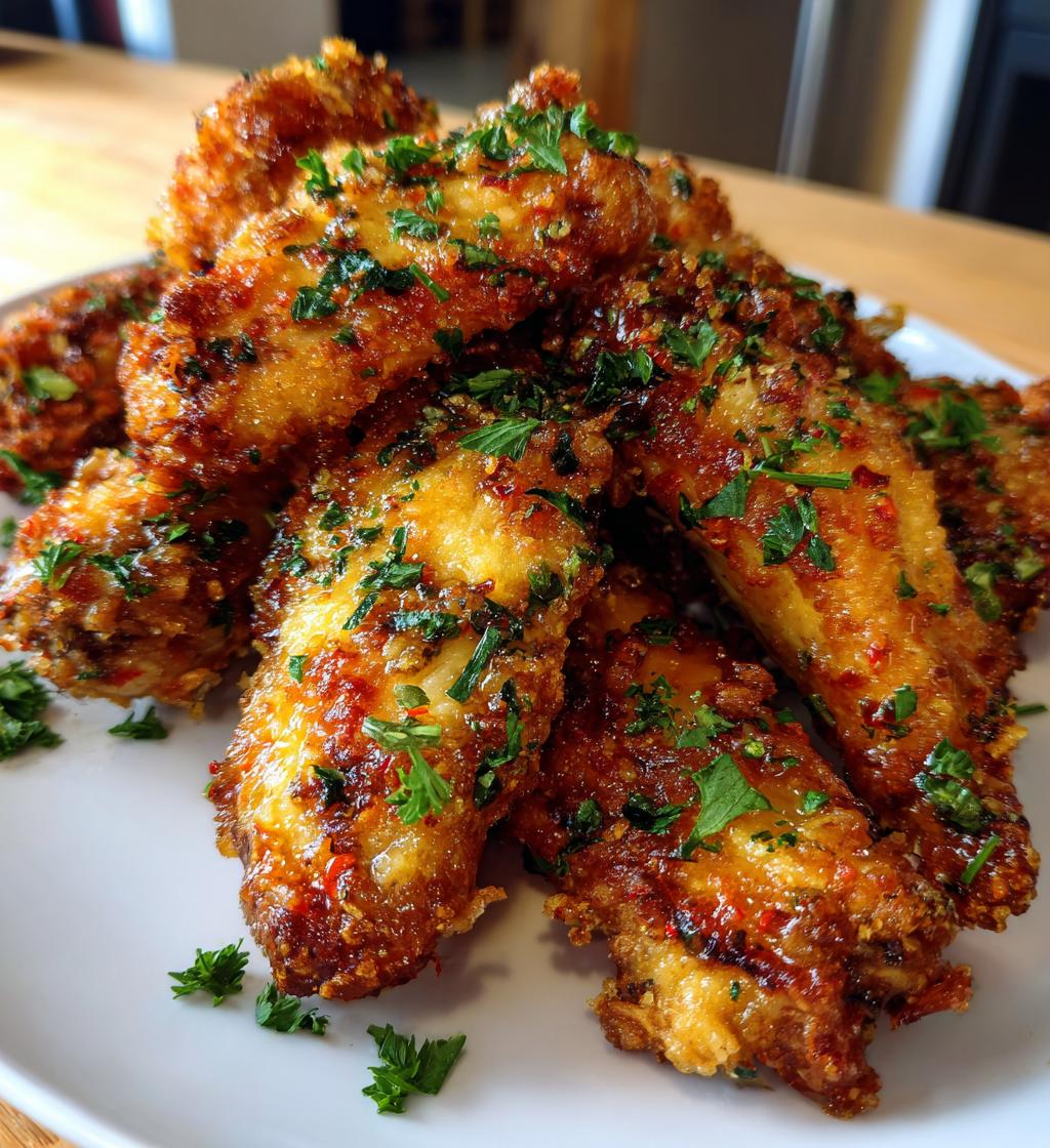 garlic parmesan wings