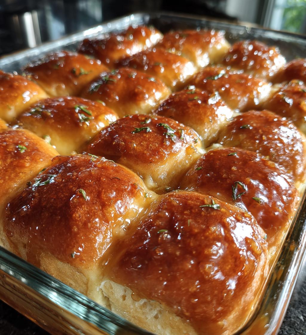 glazed ham and cheese sliders - detail 1