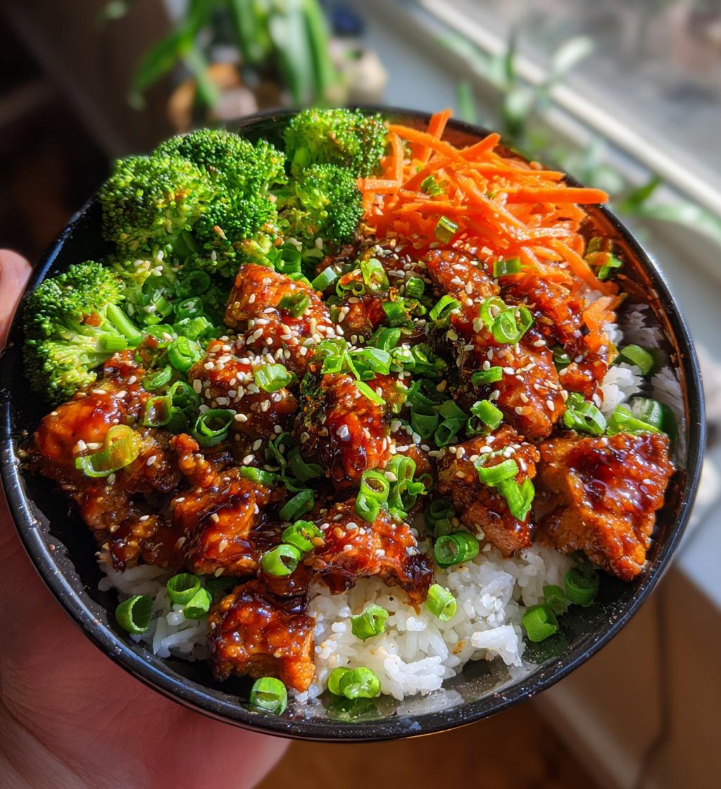gochujang chicken bowl