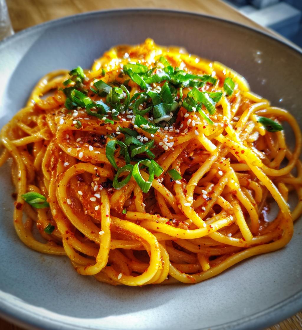 gochujang pasta recipe - detail 1