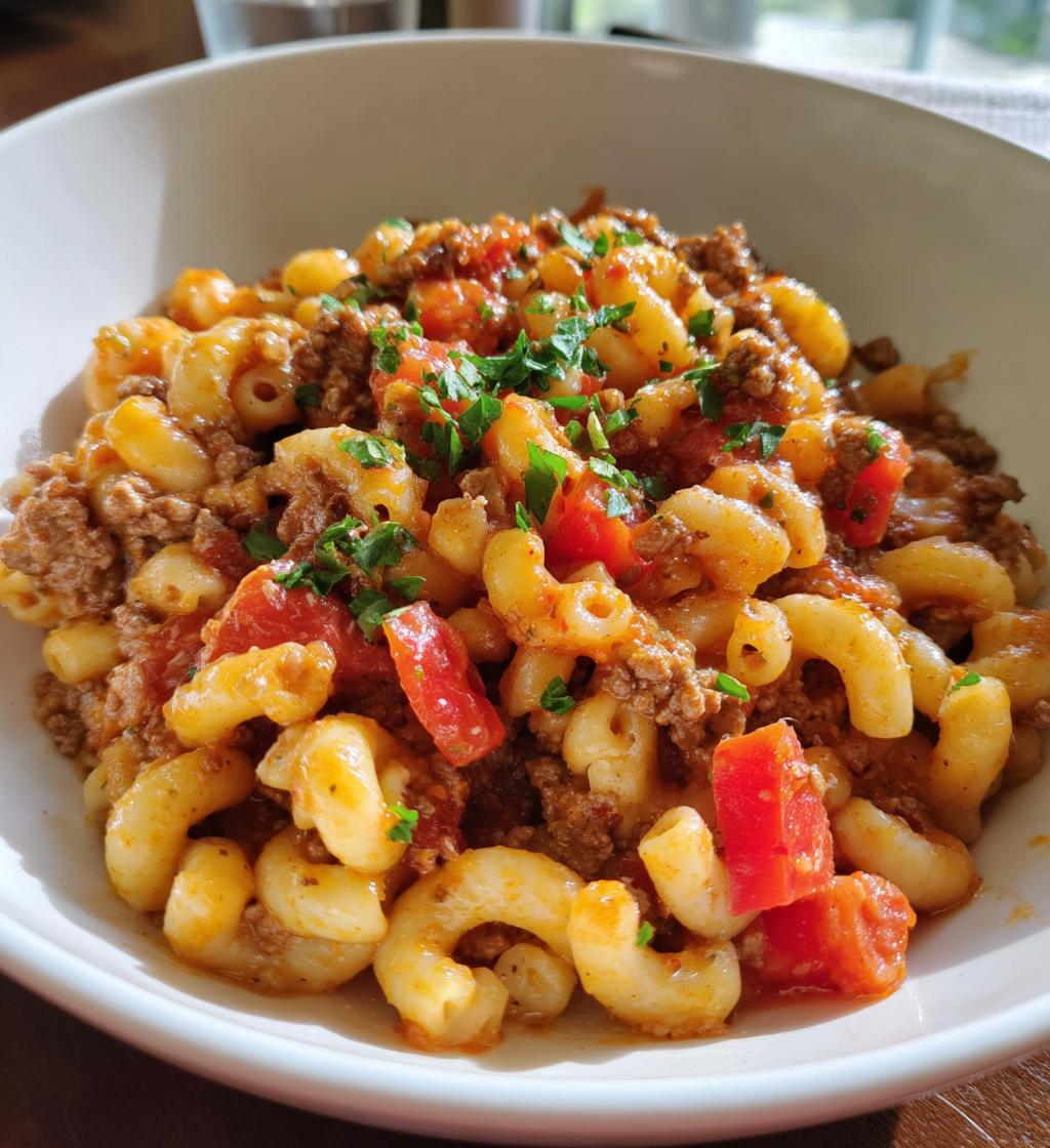 grandmas goulash - detail 1