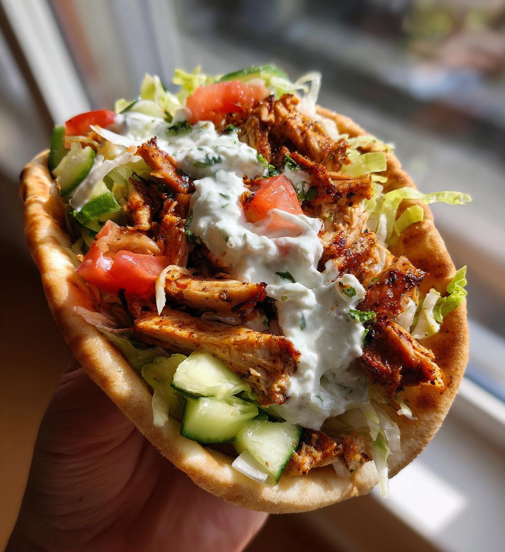 greek chicken gyros