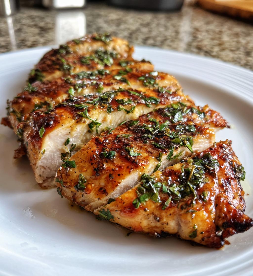 grilled chicken breast - detail 1