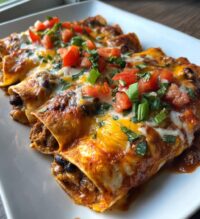 ground turkey black bean enchiladas