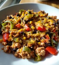 ground turkey taco skillet