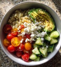 harvest quinoa bowl