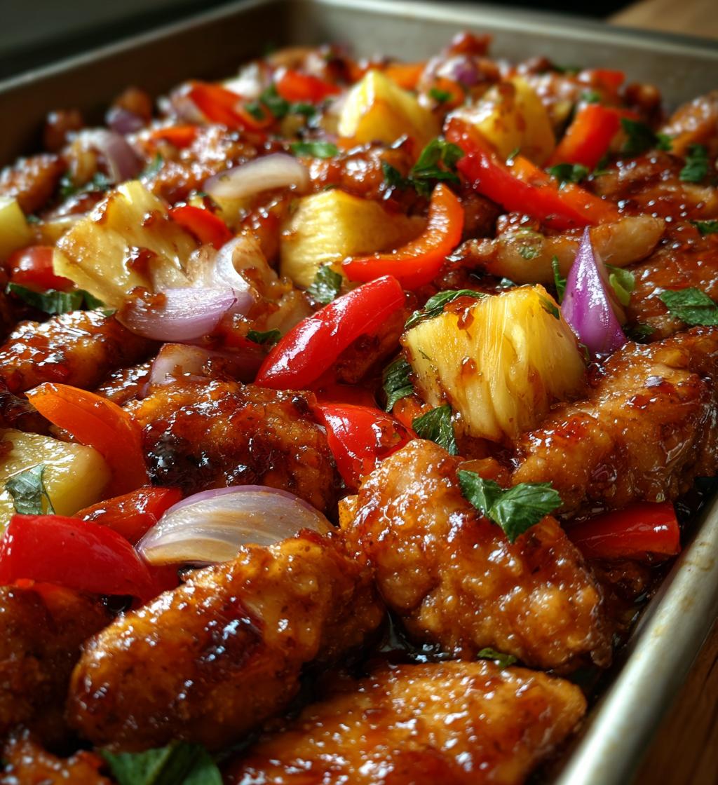hawaiian chicken sheet pan a tropical escape for dinner