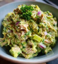 healthy avocado tuna salad