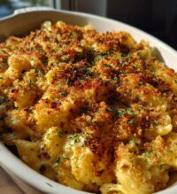 healthy baked mac and cheese