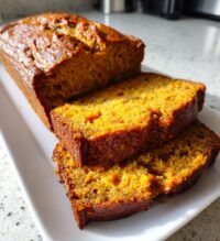 healthy no added sugar pumpkin banana bread