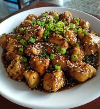 healthy sesame chicken