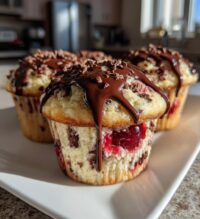 high hat chocolate cherry cream cupcakes
