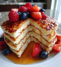 high protein cottage cheese pancakes