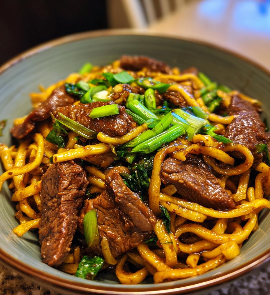 hoisin beef noodles a bold flavor packed delight - detail 1
