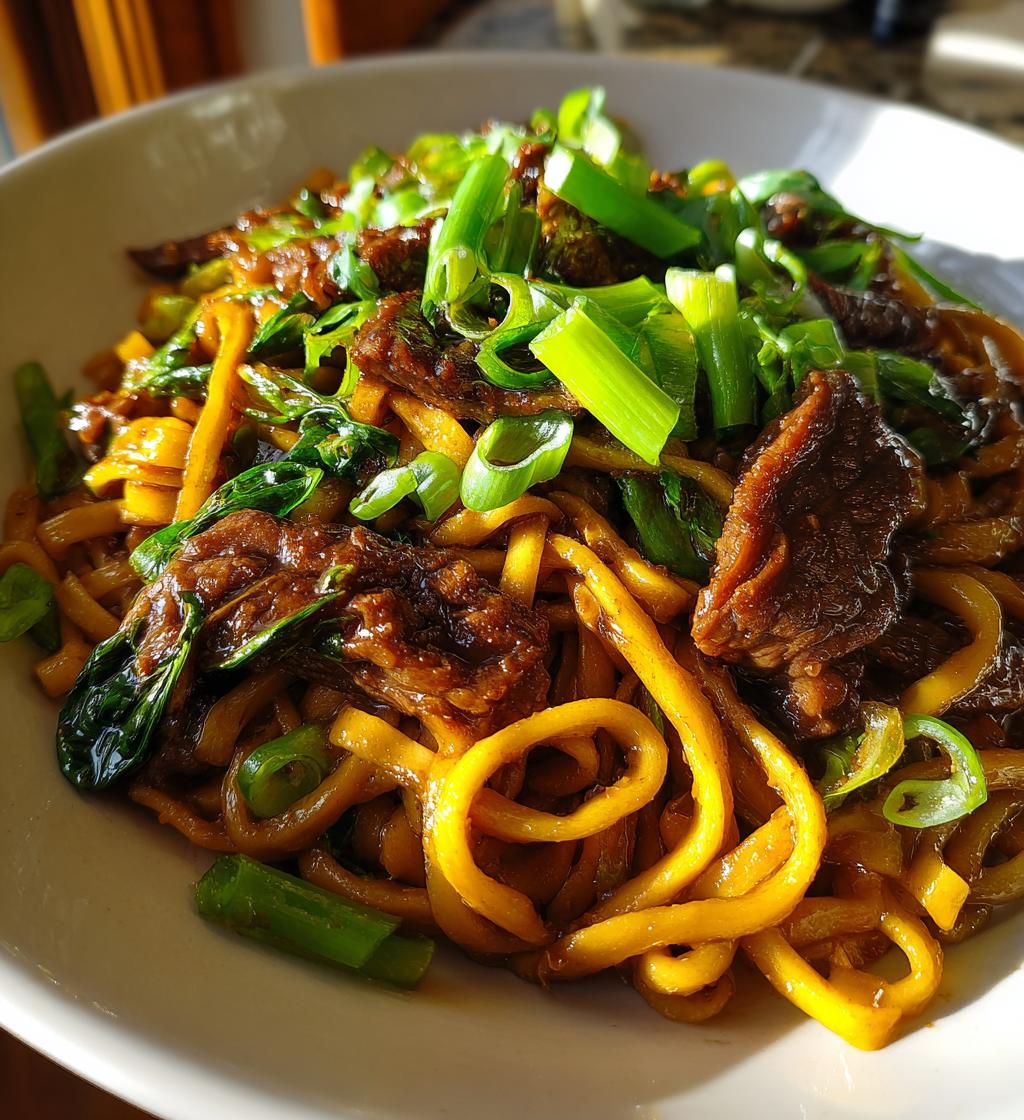 hoisin beef noodles a bold flavor packed delight