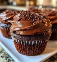 homemade moist chocolate cupcakes