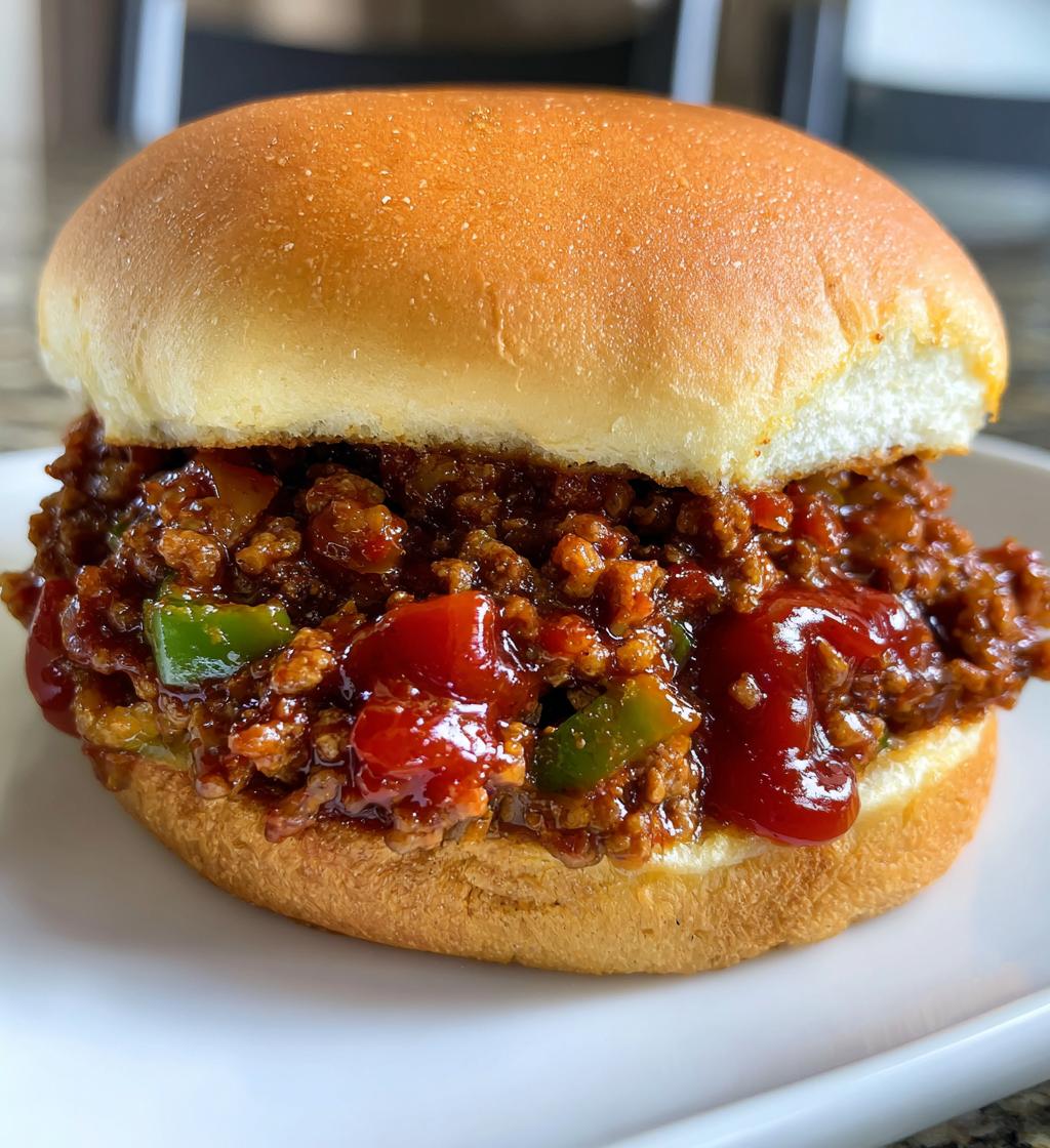 homemade sloppy joes