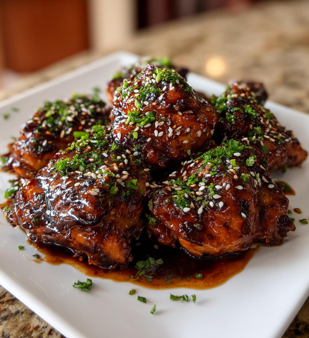 honey garlic chicken