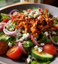 honey hot chicken salad