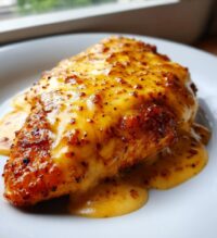 honey mustard chicken with cheese