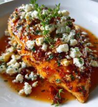 hot honey feta chicken